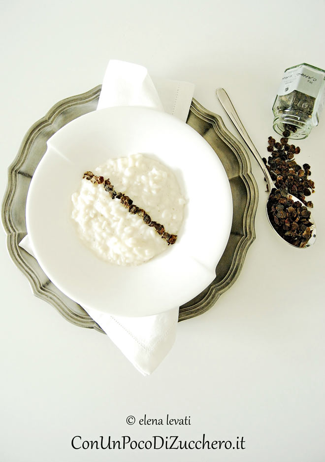 Risotto alla burrata e capperi croccanti la nicchia